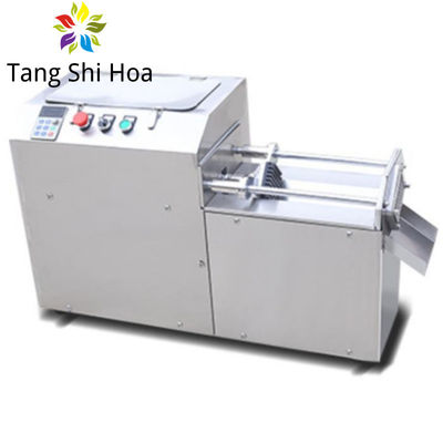 0.37KW স্বয়ংক্রিয় বৈদ্যুতিক তাজা সবজি কাটার আলু গাজর মূলা স্ট্রিপ কাটার মেশিন